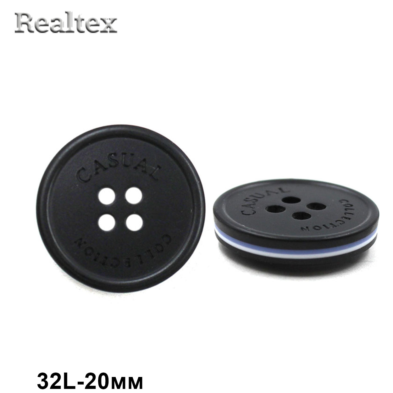 Пуговицы CB 3679 32L (36шт) цв.A-Grey