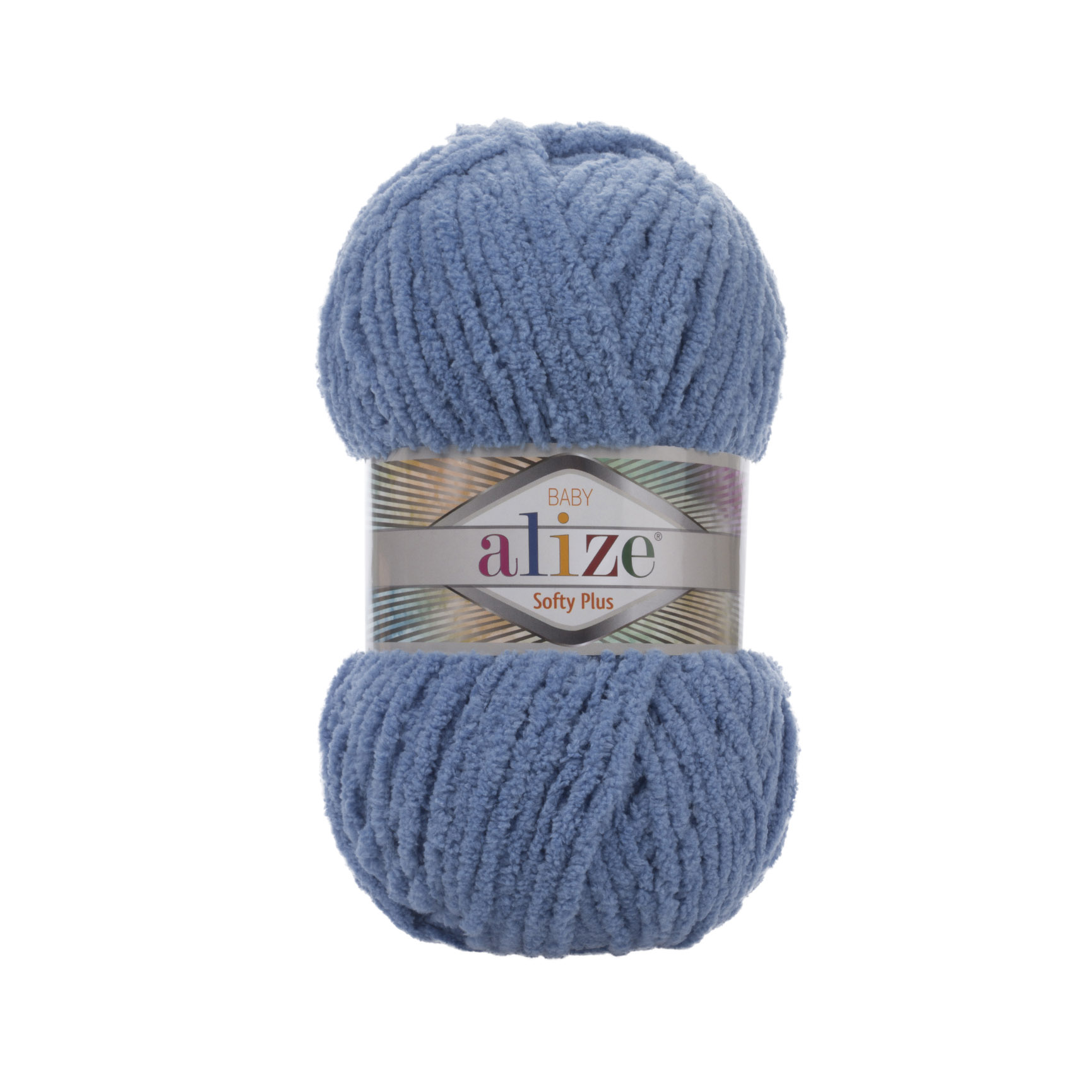 Пряжа Alize "Softy Plus" (100гр) цв.374 джинс