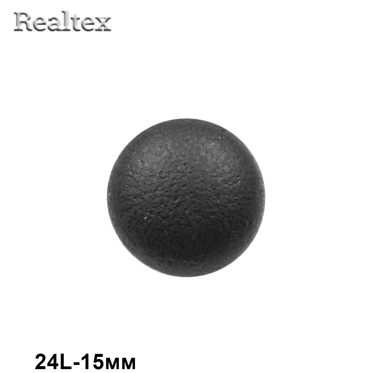 Пуговицы RB z-85 24L (36шт) цв.Black