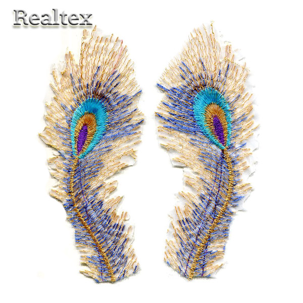 Термоаппликации R-4 "Перо" цв.mix