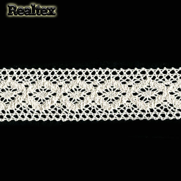 Кружево вязаное  40мм 40.01.142 (25м) цв.03 суровый