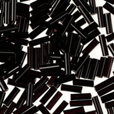 Бисер рубка Realtex дл.-4,5мм (100гр.) цв.049 чёрный