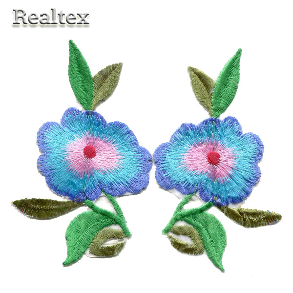 Термоаппликации R-6 "Цветок" цв.mix