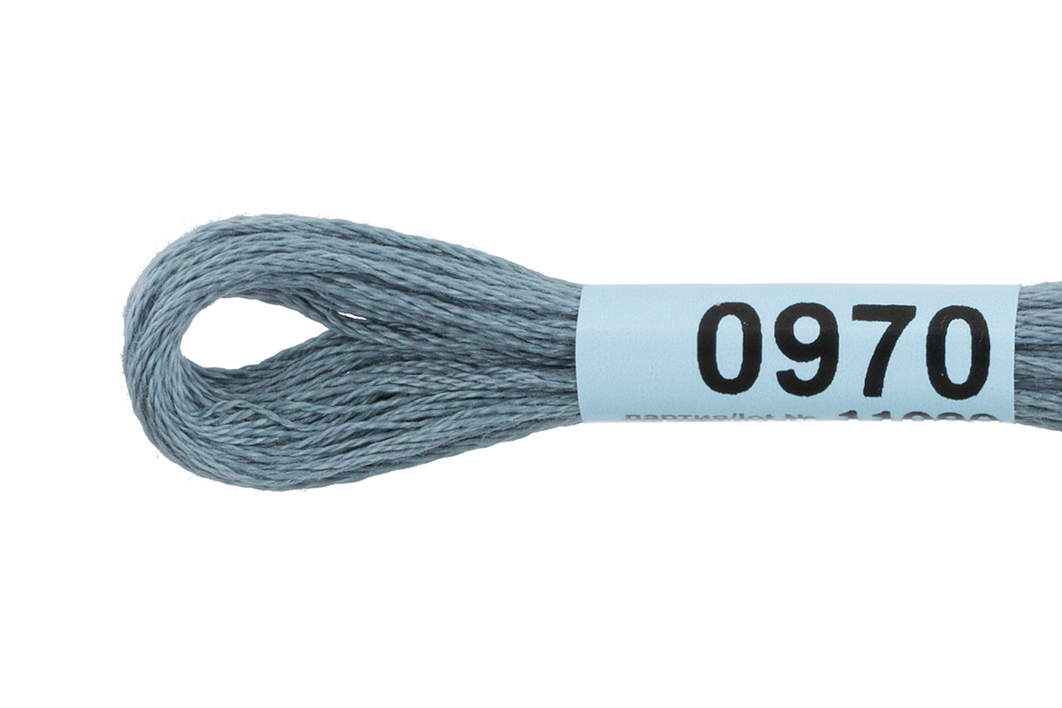 Мулине "Гамма" цв.0970 серый