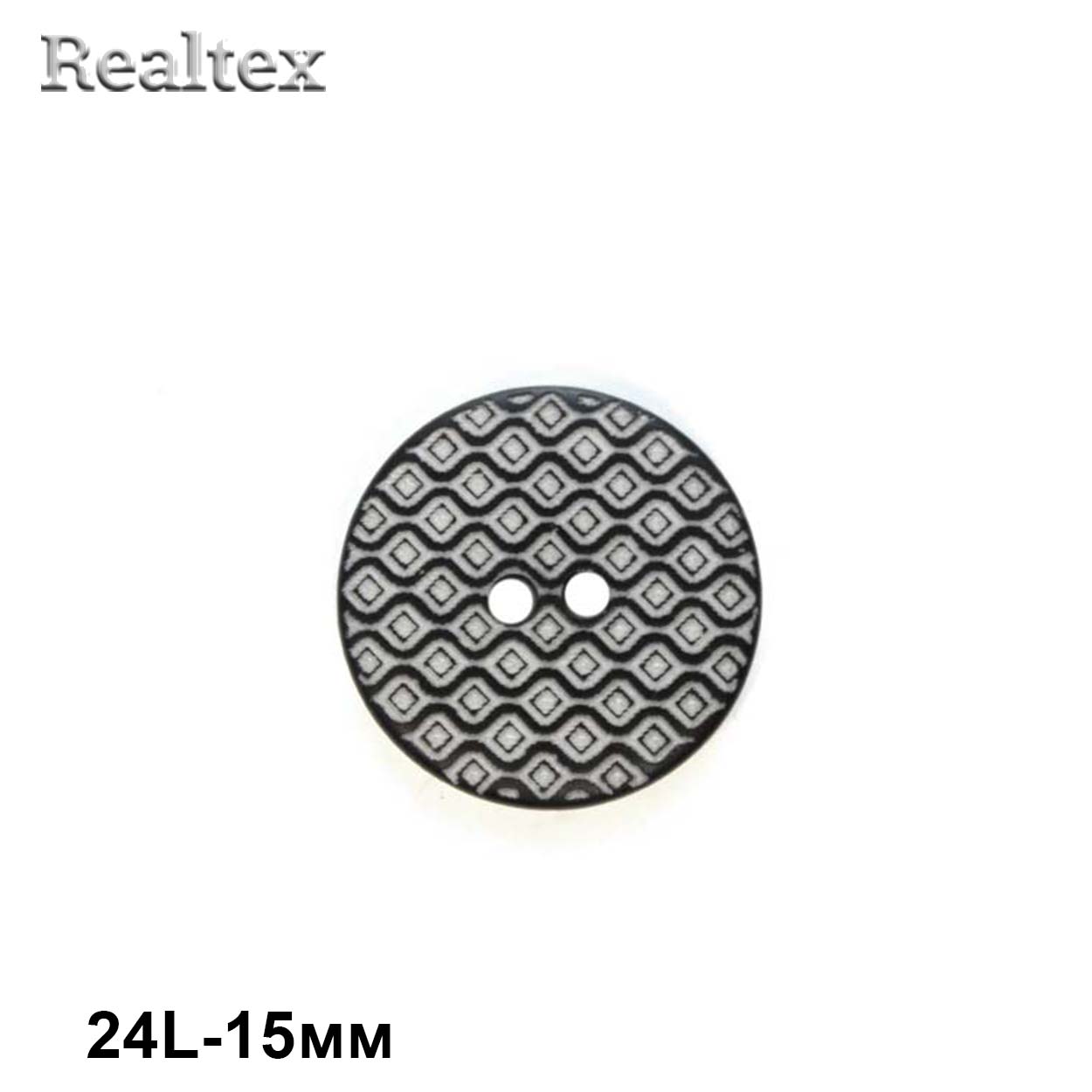 Пуговицы CB 3612 24L (36шт) цв.Blk-02