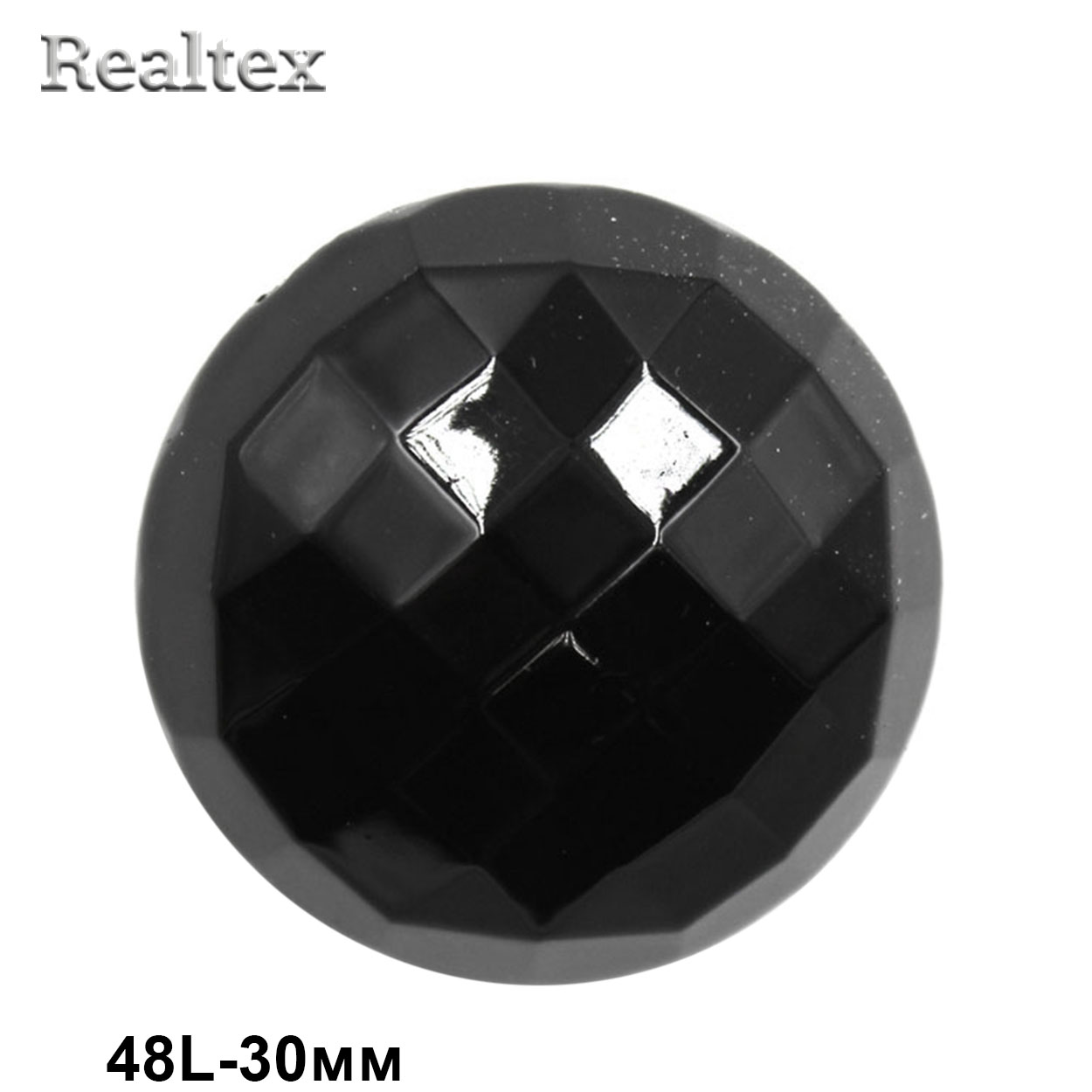 Пуговицы RB z-18 48L (18шт) цв.Black