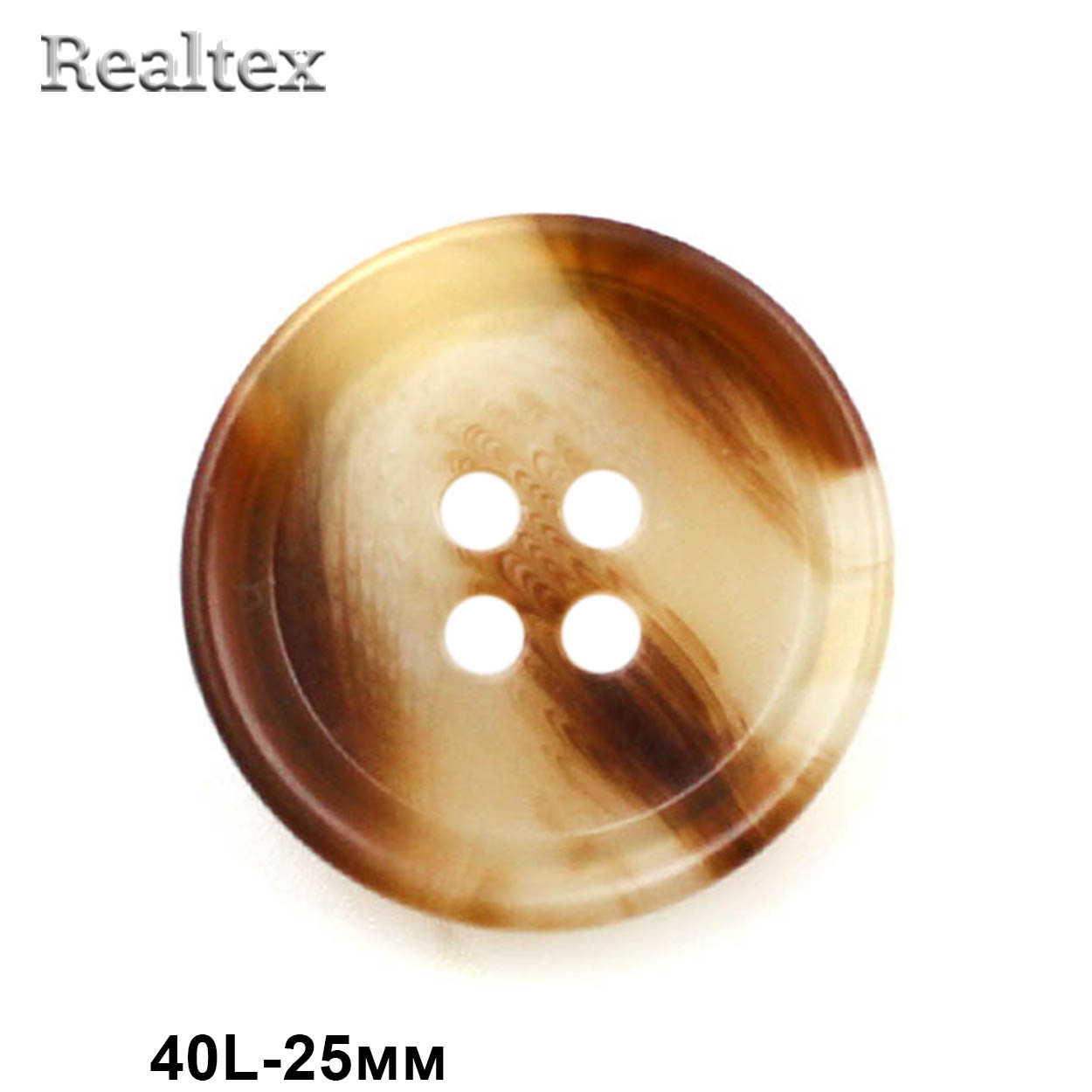 Пуговицы CN 2781 40L (36шт) цв.F-Grey