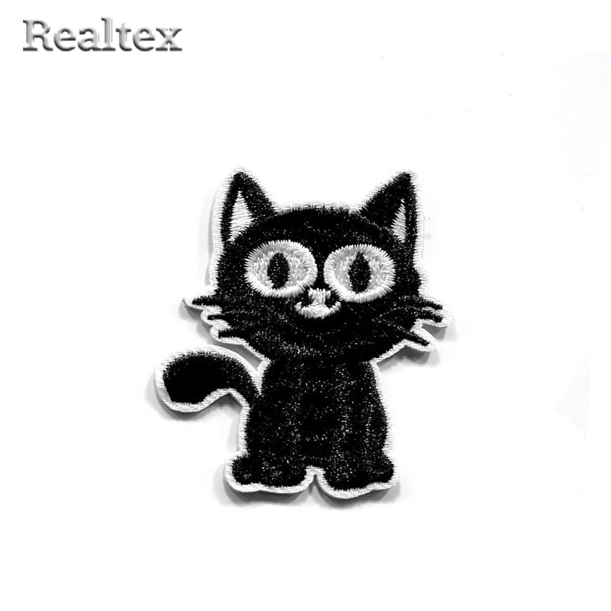 Термоаппликации детские Реалтекс RT-229 "Кот" цв.черный
