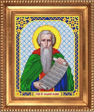 Рисунок на ткани бисером "Благовест" И-5132 "Св.Пр.Феодосий Великий"