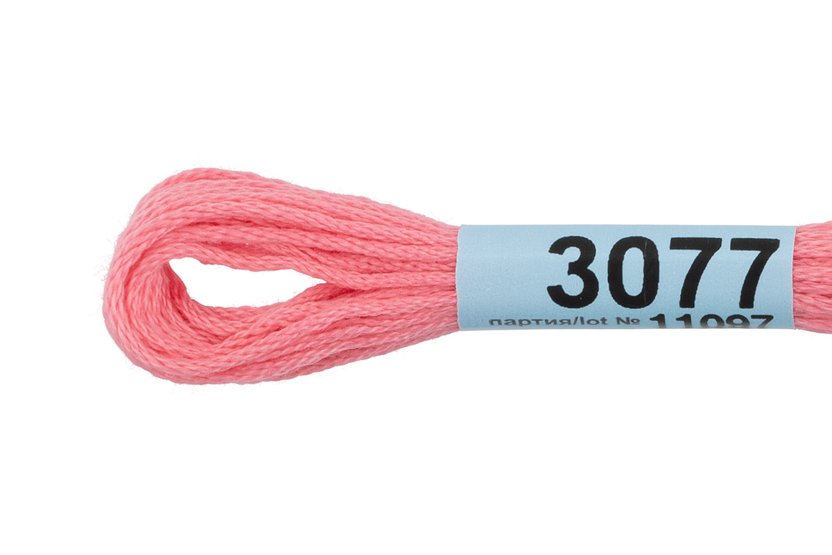 Мулине "Гамма" цв.3077 розовый