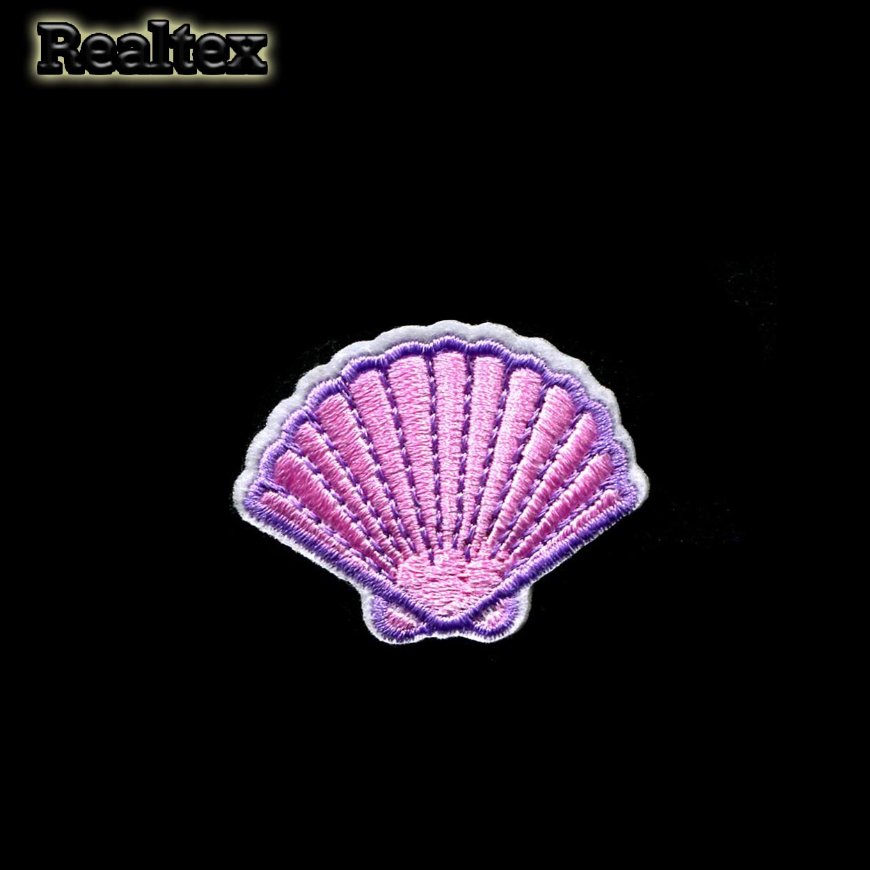  Термоаппликации детские Реалтекс S-3672  "Ракушка" цв.розовый