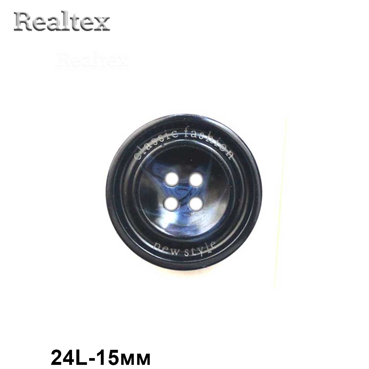 Пуговицы CN 2574 24L (72шт) цв.Navy