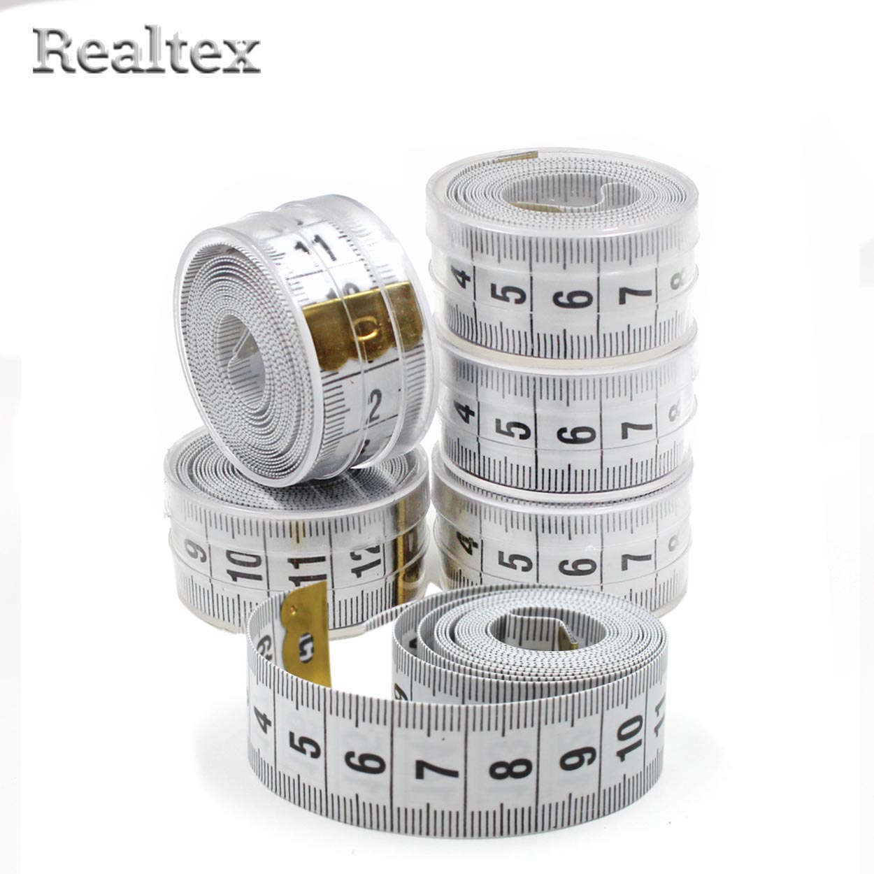  Сантиметры Realtex Premium 150см в ПФХ футляре цв.белый