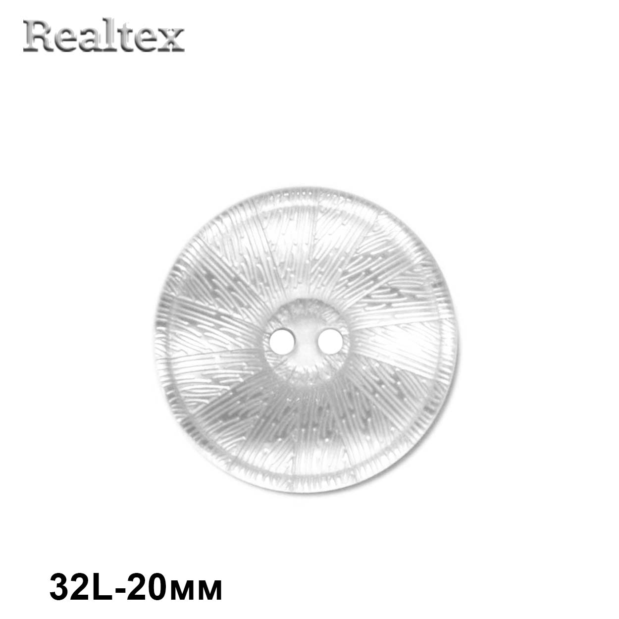 Пуговицы CB L-724 32L (72шт) цв.White