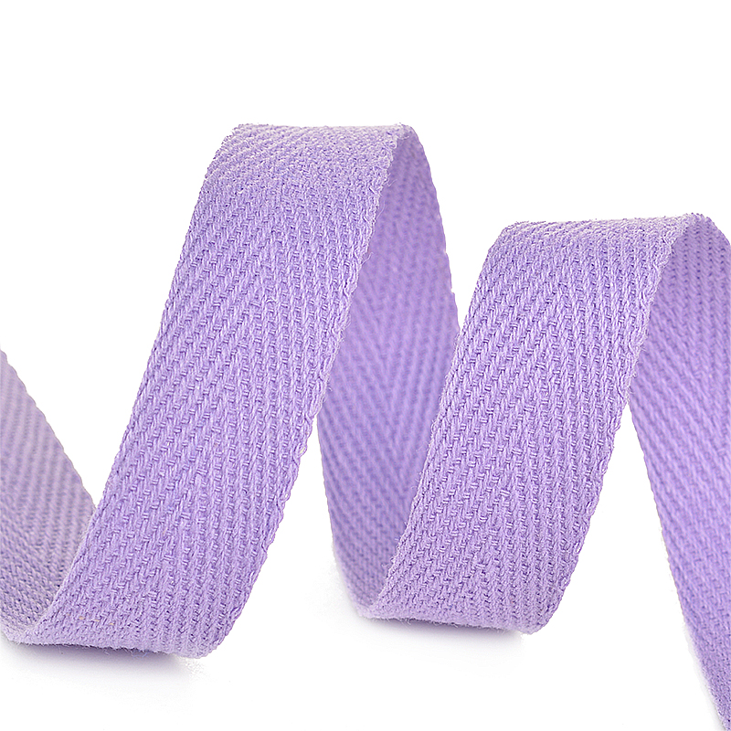 Тесьма киперная 10мм TBY.CT10166 2.5г/м цв.F166 сиреневый