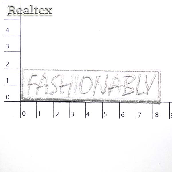 Термоаппликации 14676Р "Fashionably" цв.белый 