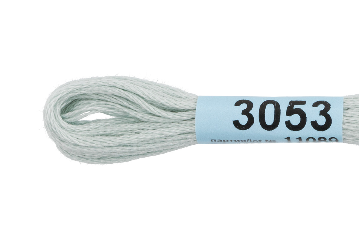 Мулине "Гамма" цв.3053 бл.бл.голубой