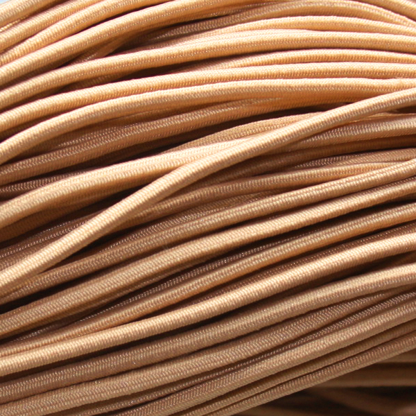 Резинка шляпная 2мм (100м) цв.137 бежевый