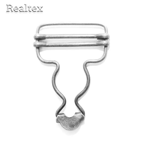 Застежка для сарафанов 35мм 0320-2169 цв.никель 