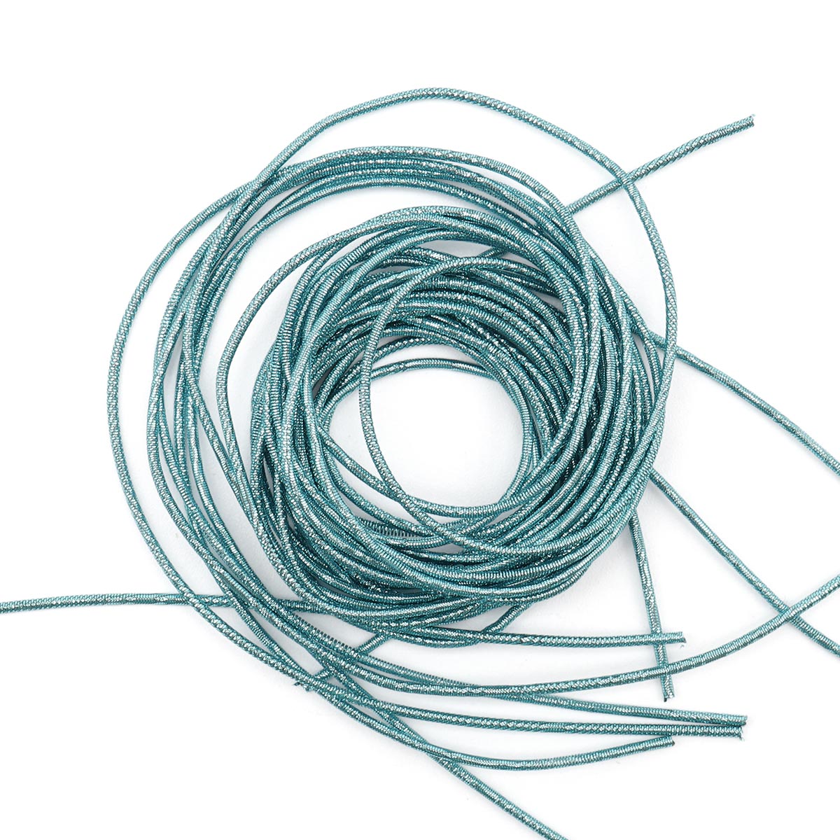 Канитель металлизированная 1мм КЯ009НН1 (5гр) цв.голубой