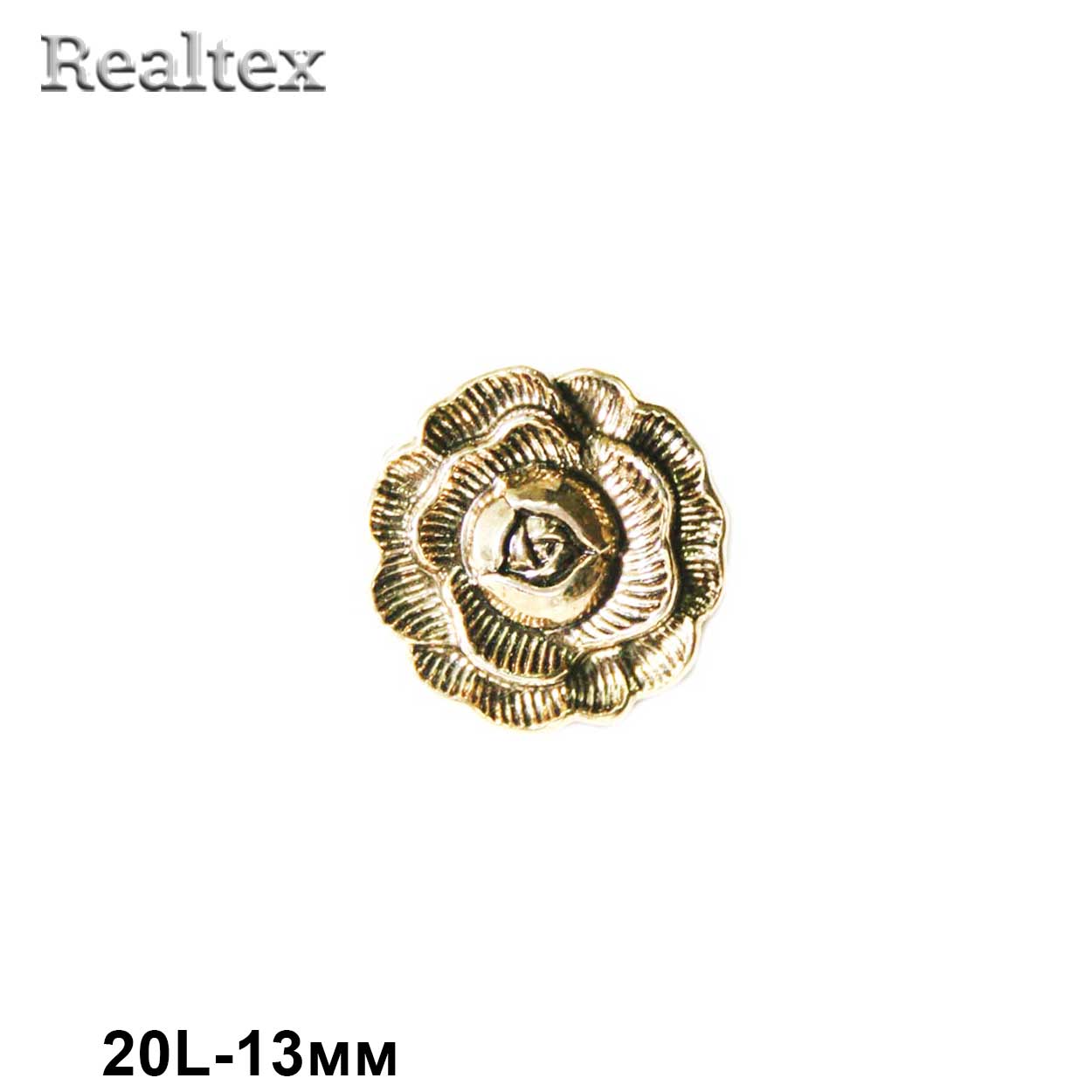 Пуговицы LA 1343 20L (144шт) цв.AG 