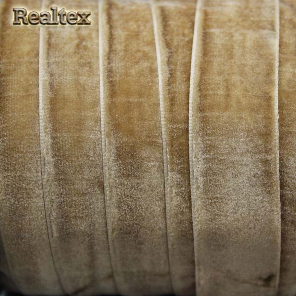 Лента бархатная УТ 20мм цв.8599 бежевый