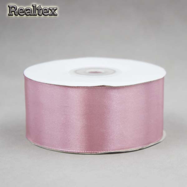 Лента атласная 38мм Realtex (32.9м) цв.092 пыльная роза 
