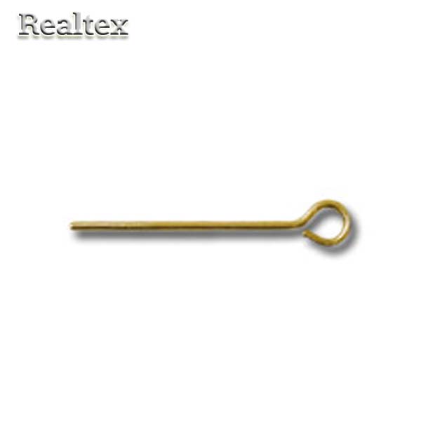 Штифт с петлей "Zlatka" DC-104 цв.01 золото