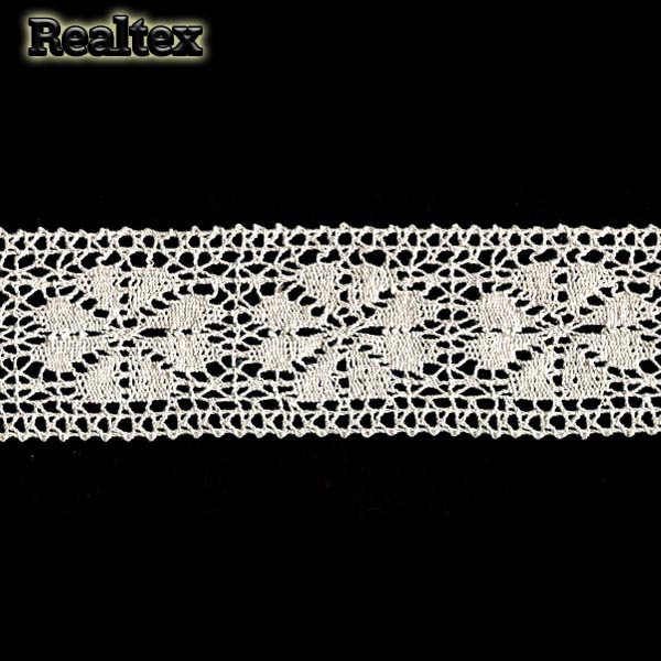 Кружево вязаное  60мм 60.01.178 цв.04 лен