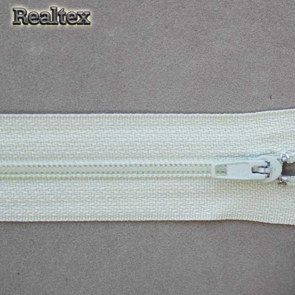 Молния витая х/б Т.3 20см цв.314С св.серо-голубой