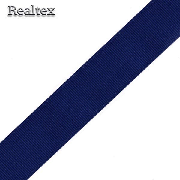 Лента репсовая 25мм RS (27,4м) цв.175 тёмно-синий