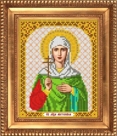 Рисунок на ткани бисером "Благовест" И-5157 "Антонина"