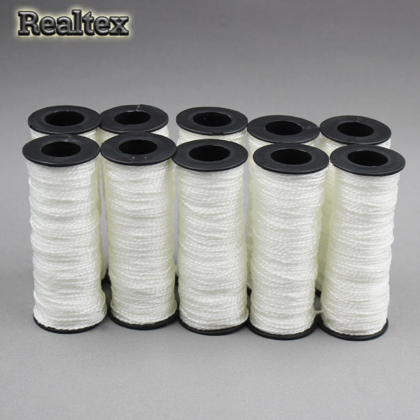 Нитки капроновые обувные 1,0мм цв.белый