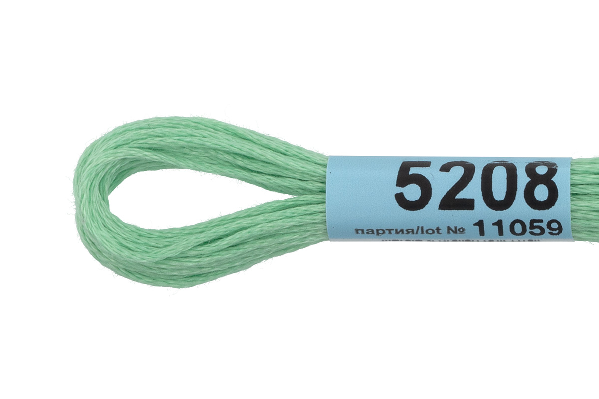 Мулине "Гамма" цв.5208 мятный