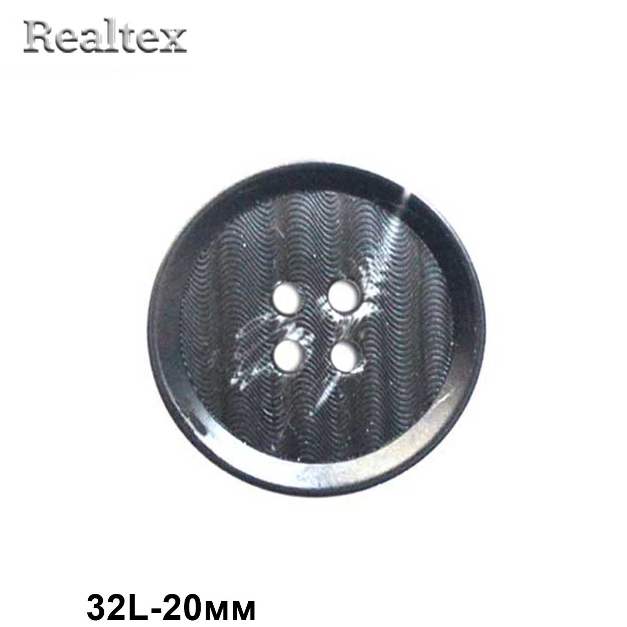 Пуговицы CN 2576 32L (72шт) цв.Black