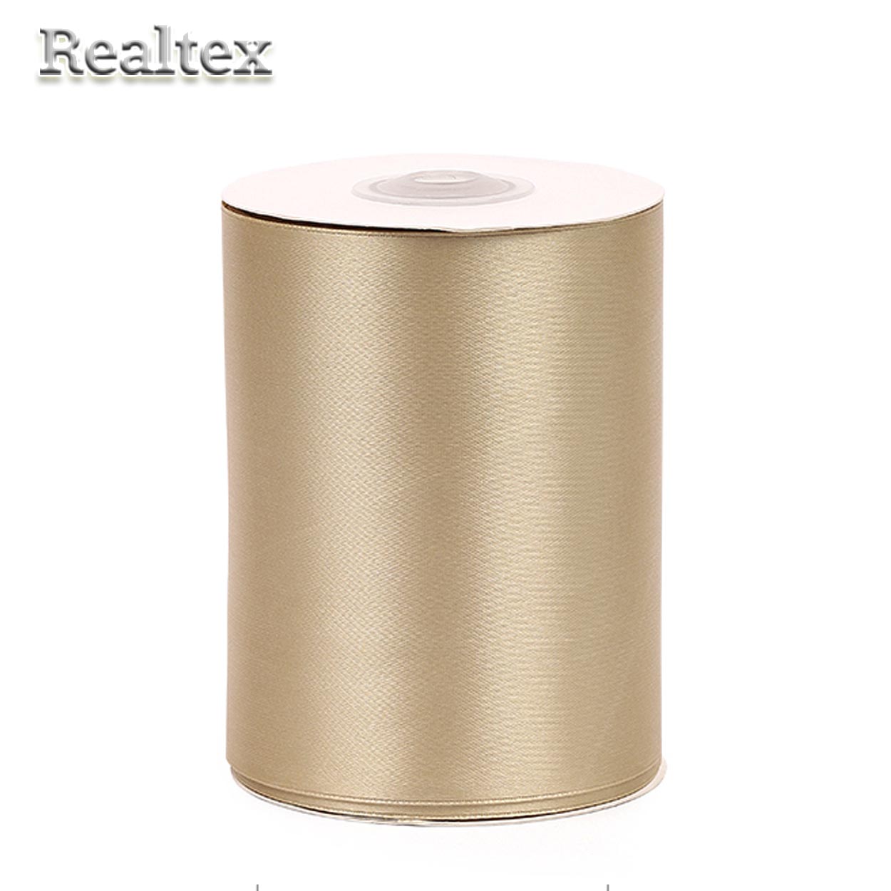 Лента атласная 100мм MG (22,5м) цв.3009 бежевый