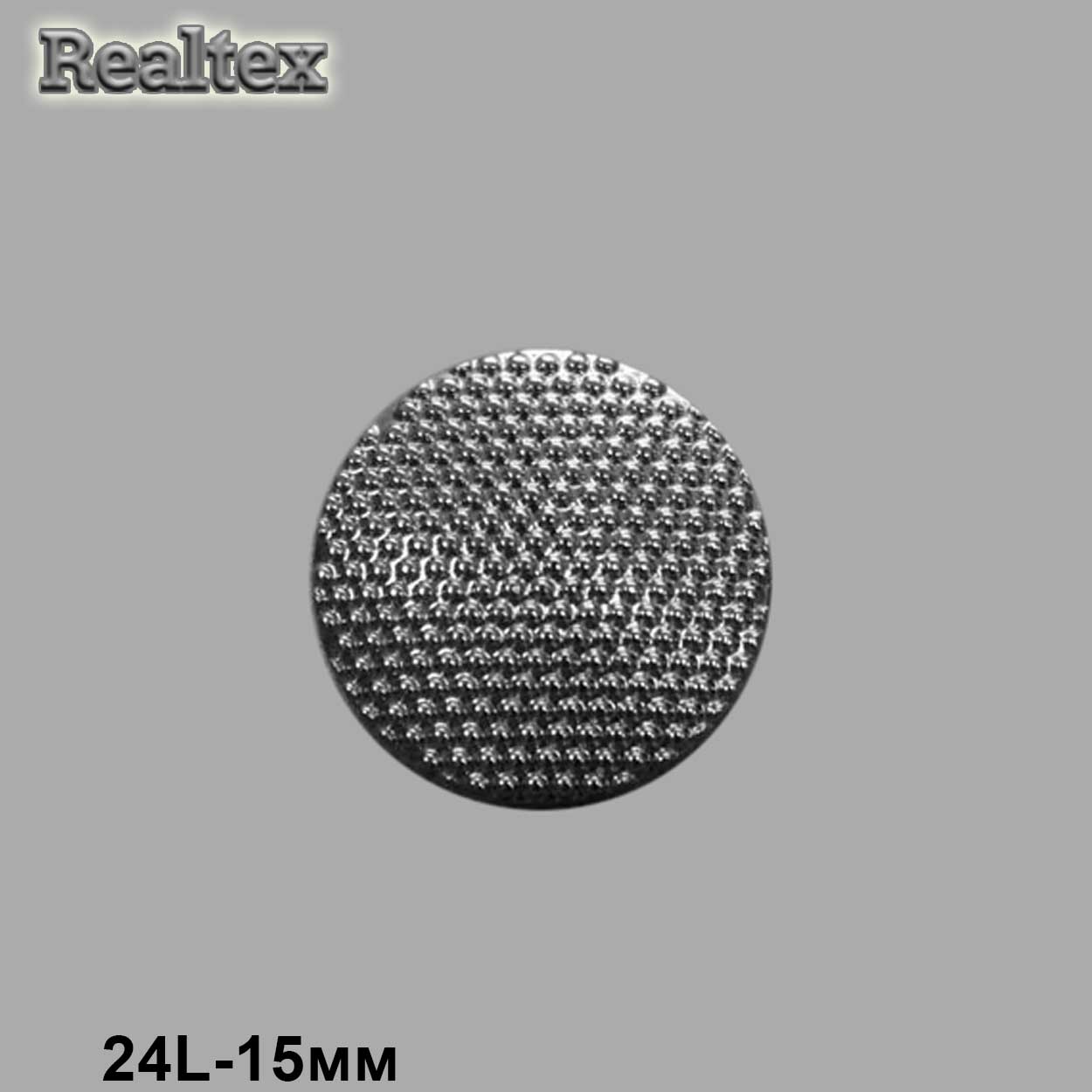 Пуговицы LA 1361 24L (72шт) цв.Pewter 