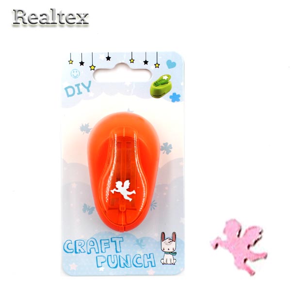  Фигурный дырокол Реалтекс Premium CD-99XS d=1.5см  №23 Купидон