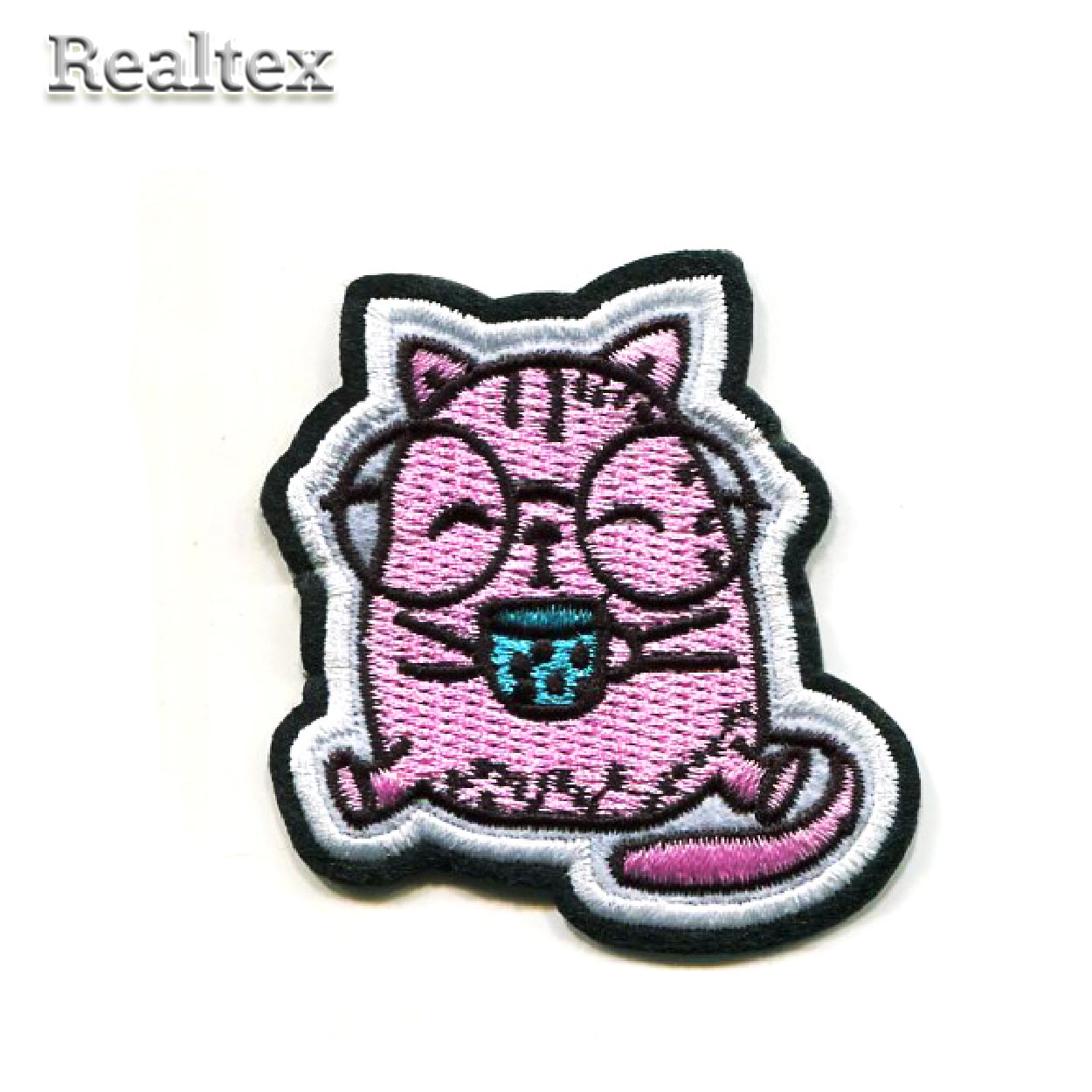  Термоаппликации детские Realtex RT-129 "Кошечка в очках"