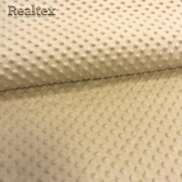 Плюш Minky dot 28896 ворс 2,5мм цв.бежевый