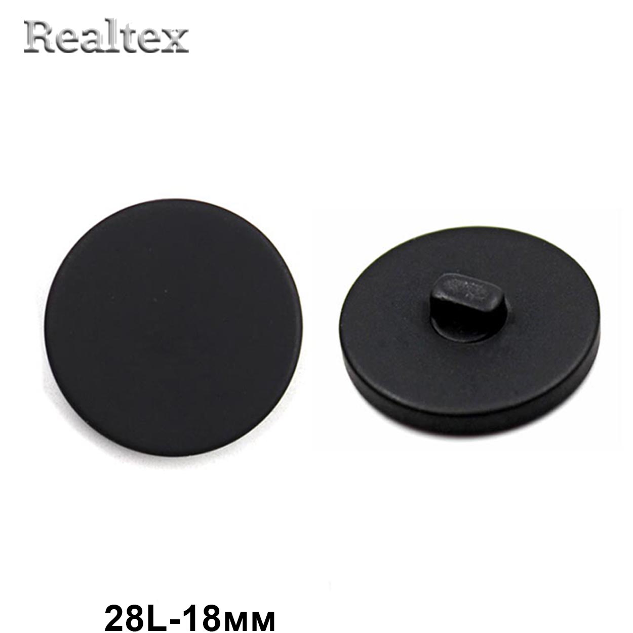 Пуговицы CN K-33 28L (72шт) цв.Black