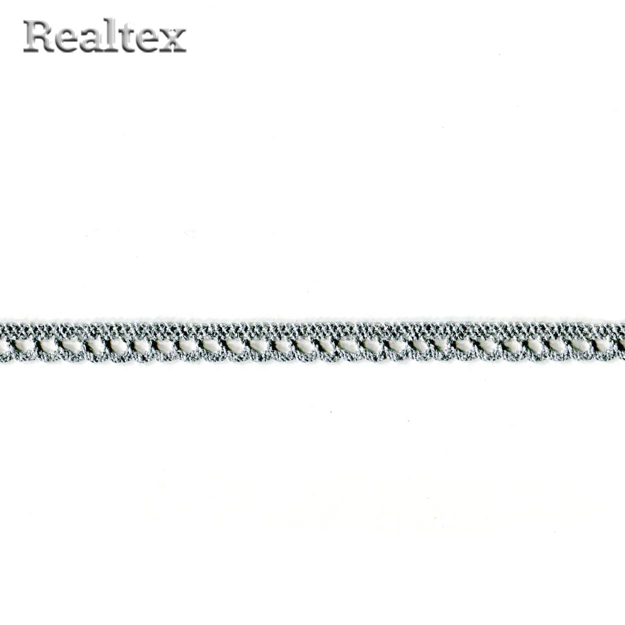 Кружево вязаное   8мм 08.01.092 цв.07 серый