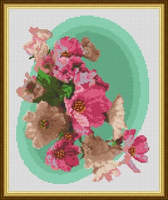 Набор для вышивания Орннамент ВЦ-016 "Мальва" 