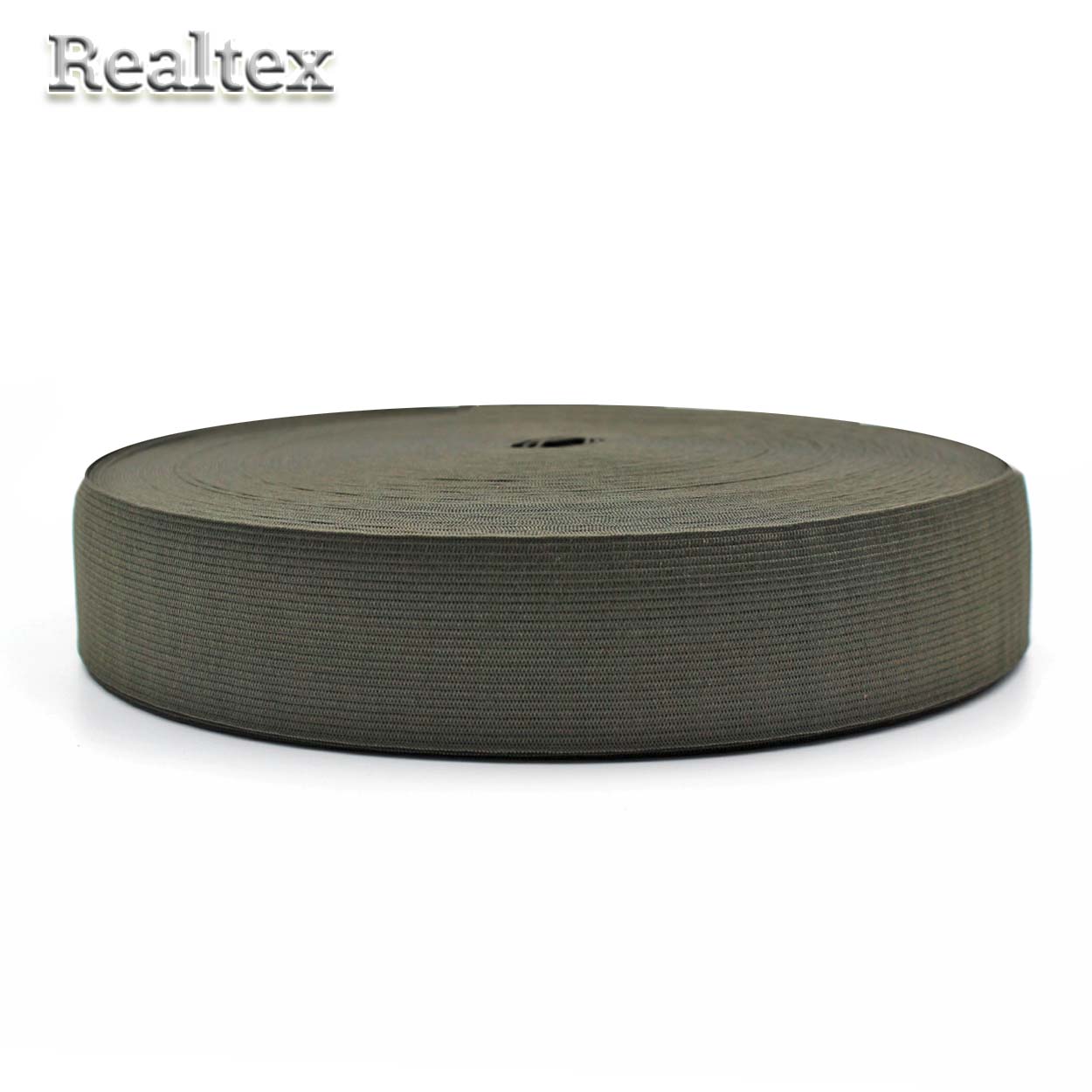 Резинка вязаная Realtex  40мм (40м) цв.328 хаки 