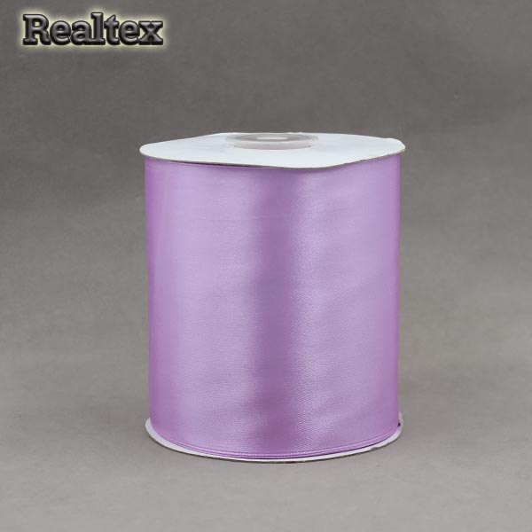 Лента атласная 100мм Реалтекс (25м) цв.067 сиреневый