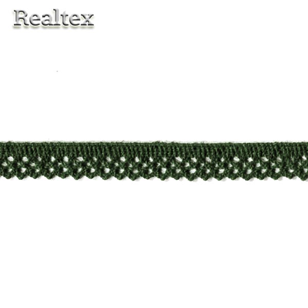 Кружево вязаное  10мм 10.01.129 цв.32 хаки