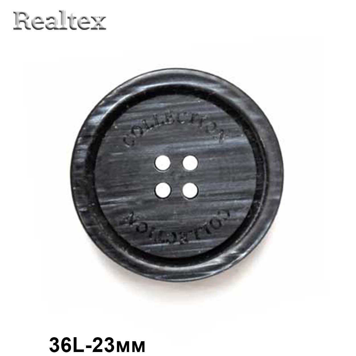 Пуговицы CB P9-21 36L (36шт) цв.Black