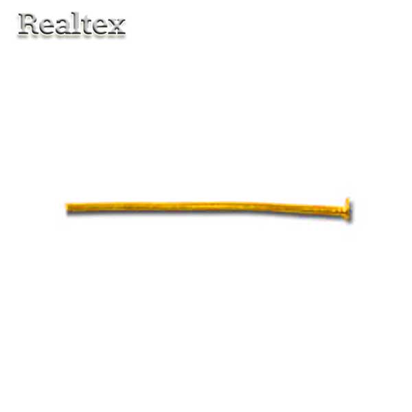 Штифт гвоздик "Zlatka" DC-100 цв.01 золото 