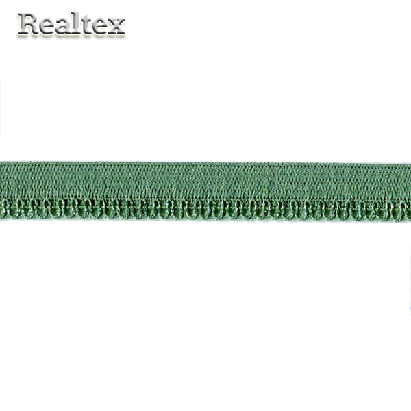 Резинка бельевая 10мм  RB 03 цв.F324 серо-зелёный