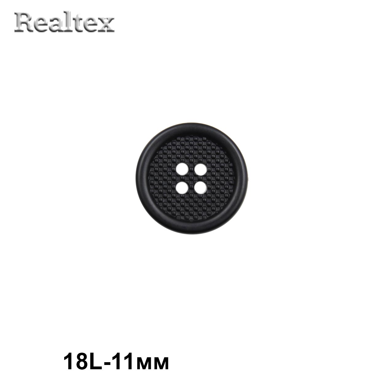 Пуговицы DA 5110 18L (36шт) цв.M.Black